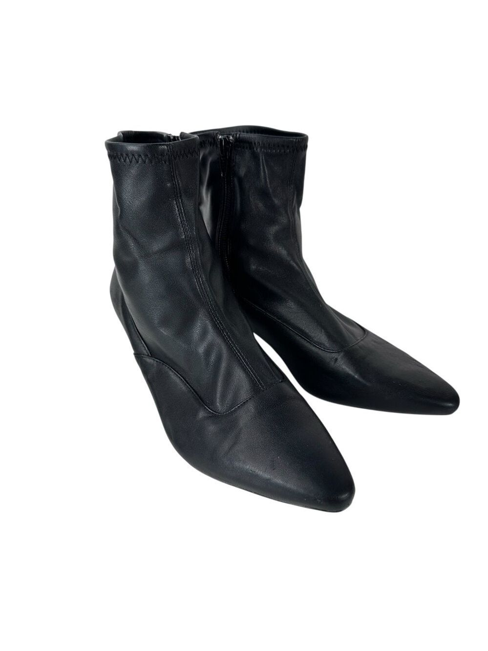 Rockport Total Motion Alaiya S Black Stretch Booties Women 7.5
